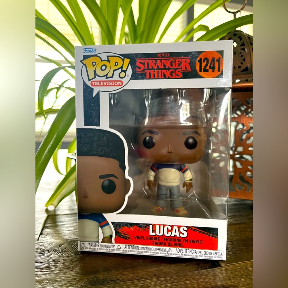 Funko Pop Television! Stranger Things. Lucas. 1241.